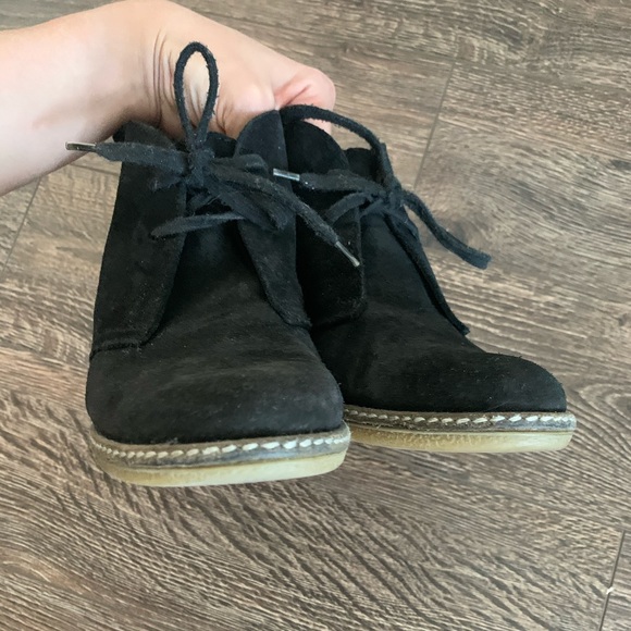 Suede Wedge Booties - Picture 7 of 7